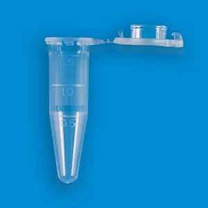 1.5mL microcentrifuge tube with safety lock.