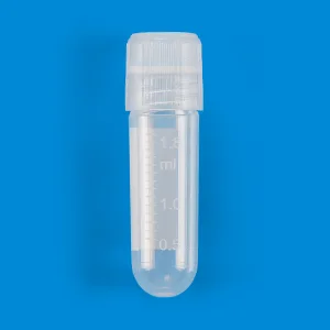 2.5mL cryo tube, U-bottom, external thread.