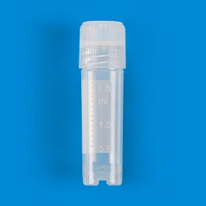 2.5mL cryo tube, self-standing, external-thread.