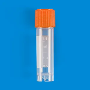 2.5mL cryo tube, self-standing, external thread.