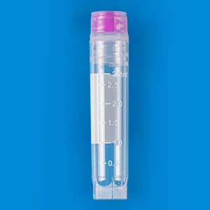 1.3mL cryo tube, self-standing, internal thread.