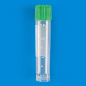 3.5mL cryo tube, self-standing, external thread.