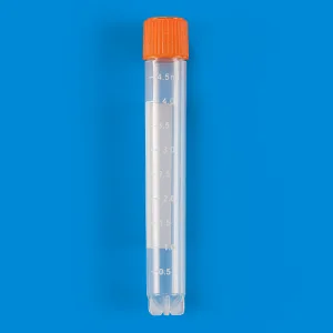 5.5mL cryo tube, self-standing, external thread.