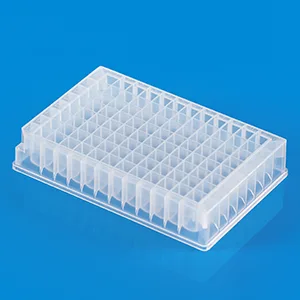 96 square well plate, 1.2mL, V bottom