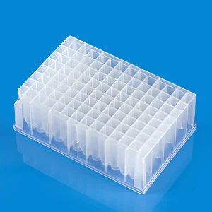 96 square well plate, 2.2mL, U bottom