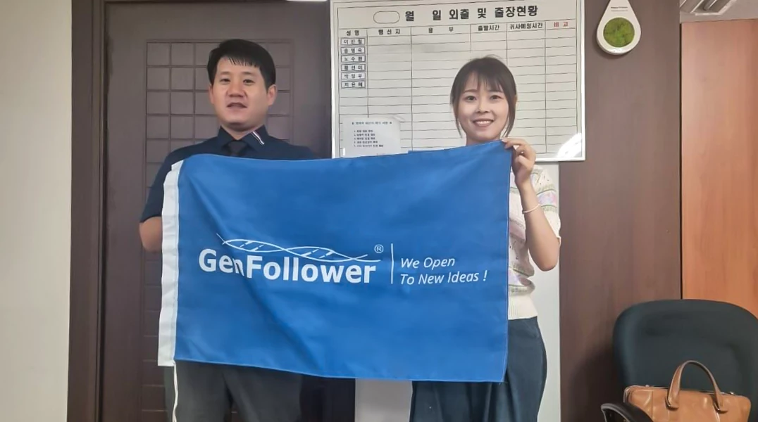 GenFollower visit south-korea in 2024, 03.