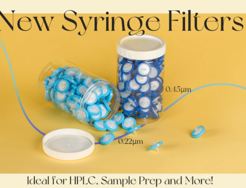 Discover Our New Syringe Filters: Ideal for HPLC, Sample Prep and More!