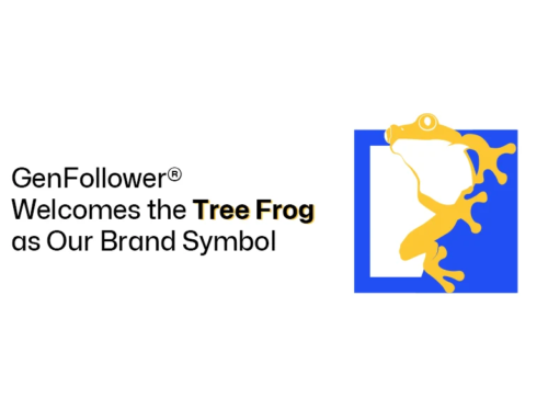 GenFollower® Welcomes the Tree Frog as Our Brand Symbol