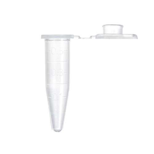 0.5mL microcentrifuge tubes.