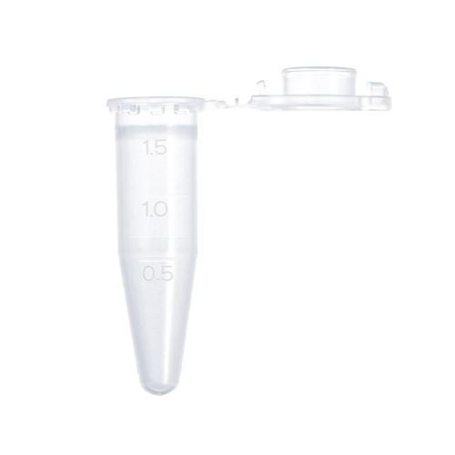 1.5mL microcentrifuge tubes with safety lock.