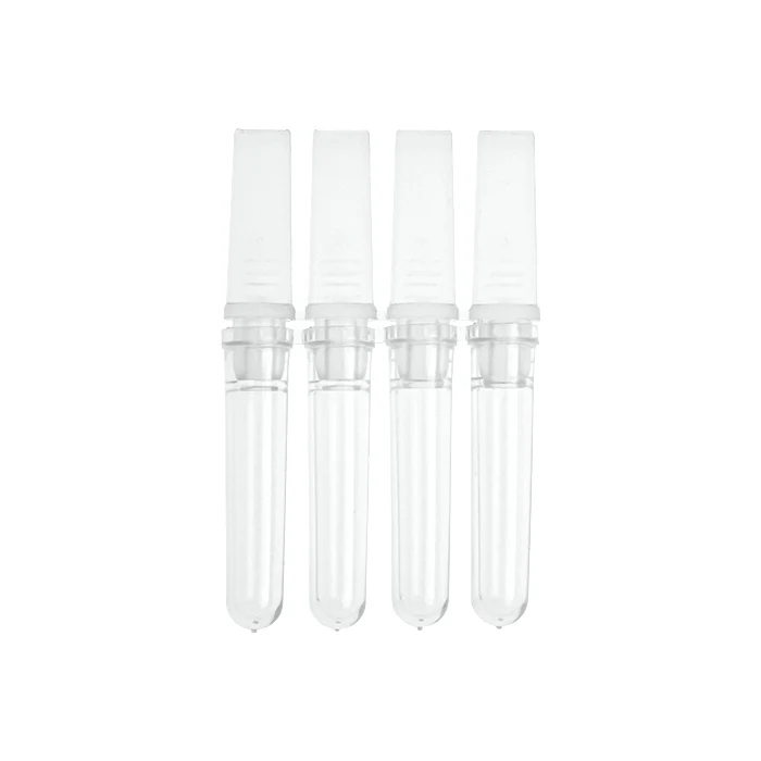 PCR 4-tube strips.