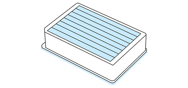 Reagent reservoirs, sbs footprint.