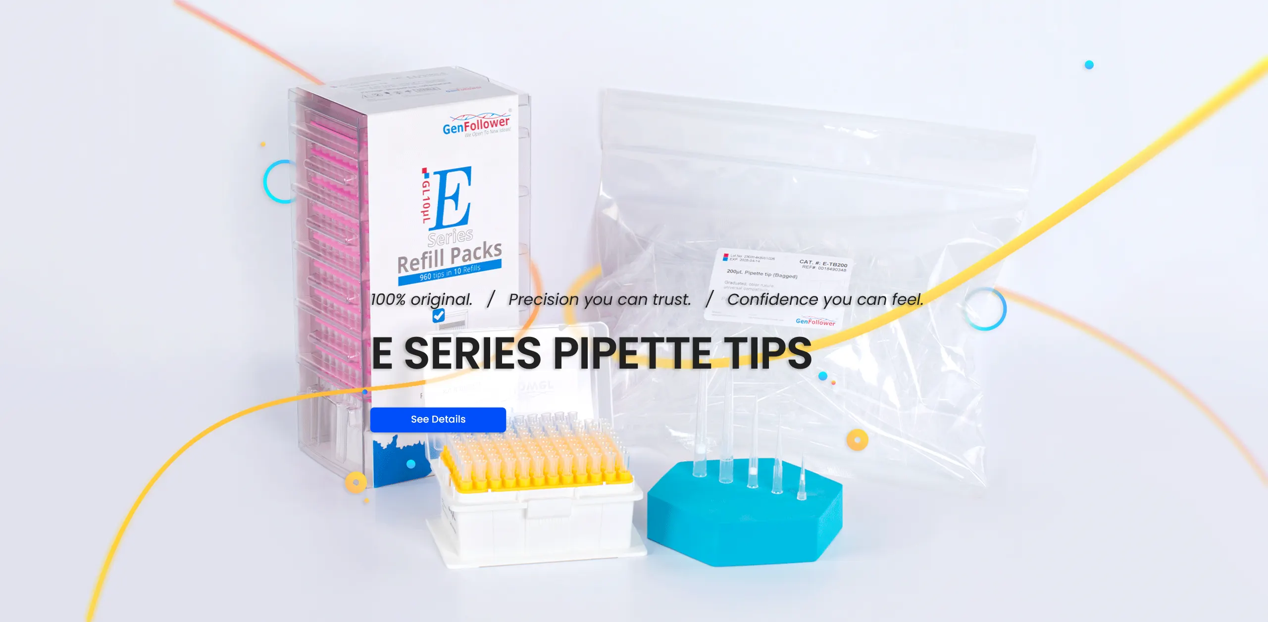 Universal pipette tips slide, in PC.