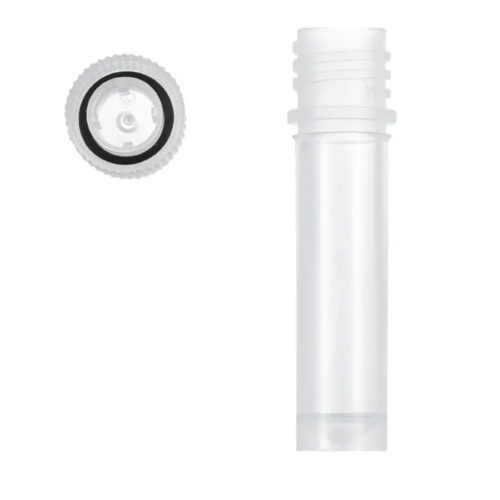 2mL screw cap micro tubes with seperate cap, self-standing, high cap, WG60016.