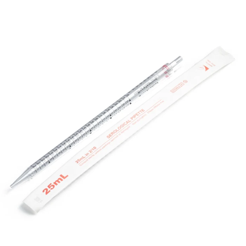 25mL serological pipettes.