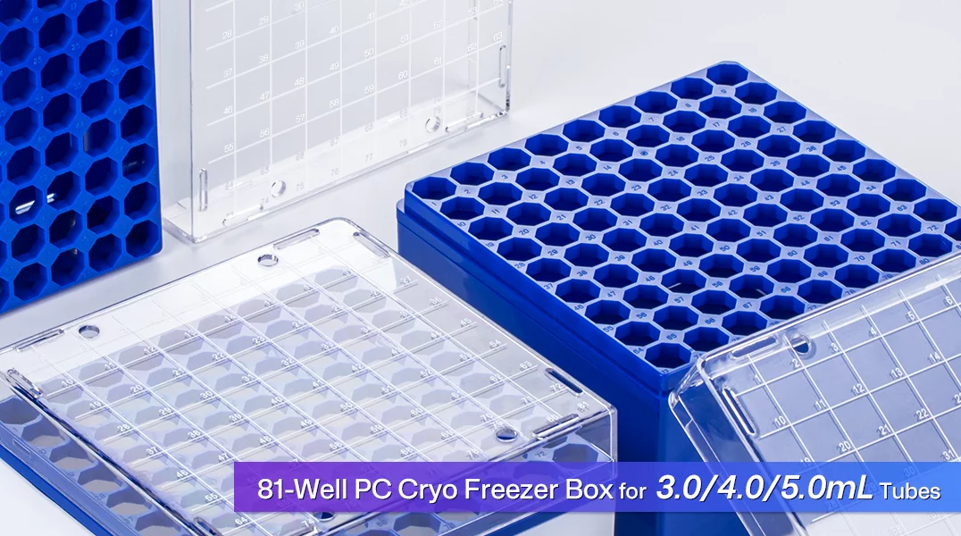 Cryo Freezer Box for 3.0/4.0/5.0mL Tubes