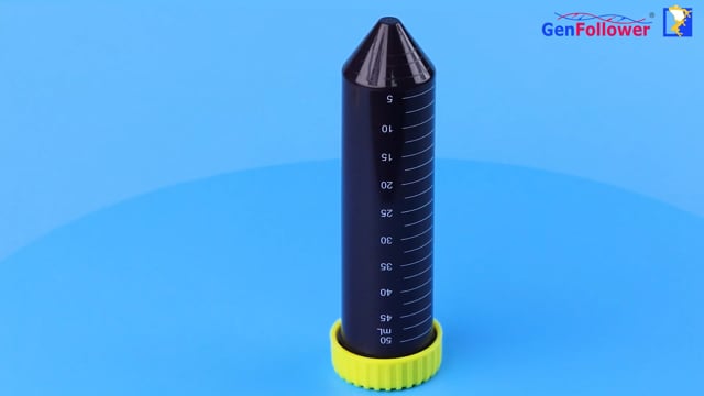 Product Display - 50 mL Conical Centrifuge Tubes, Amber